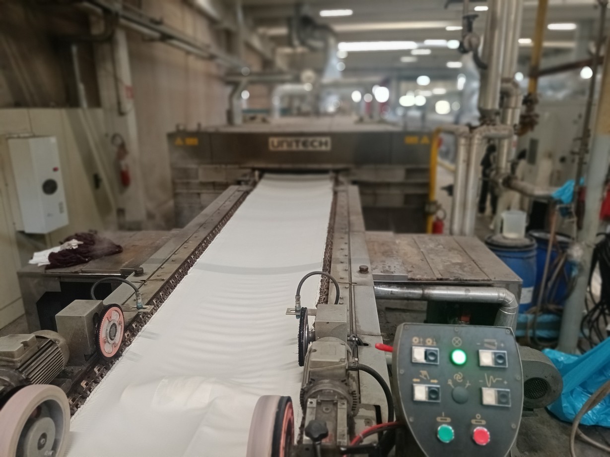 UNITECH single layer stenter machine