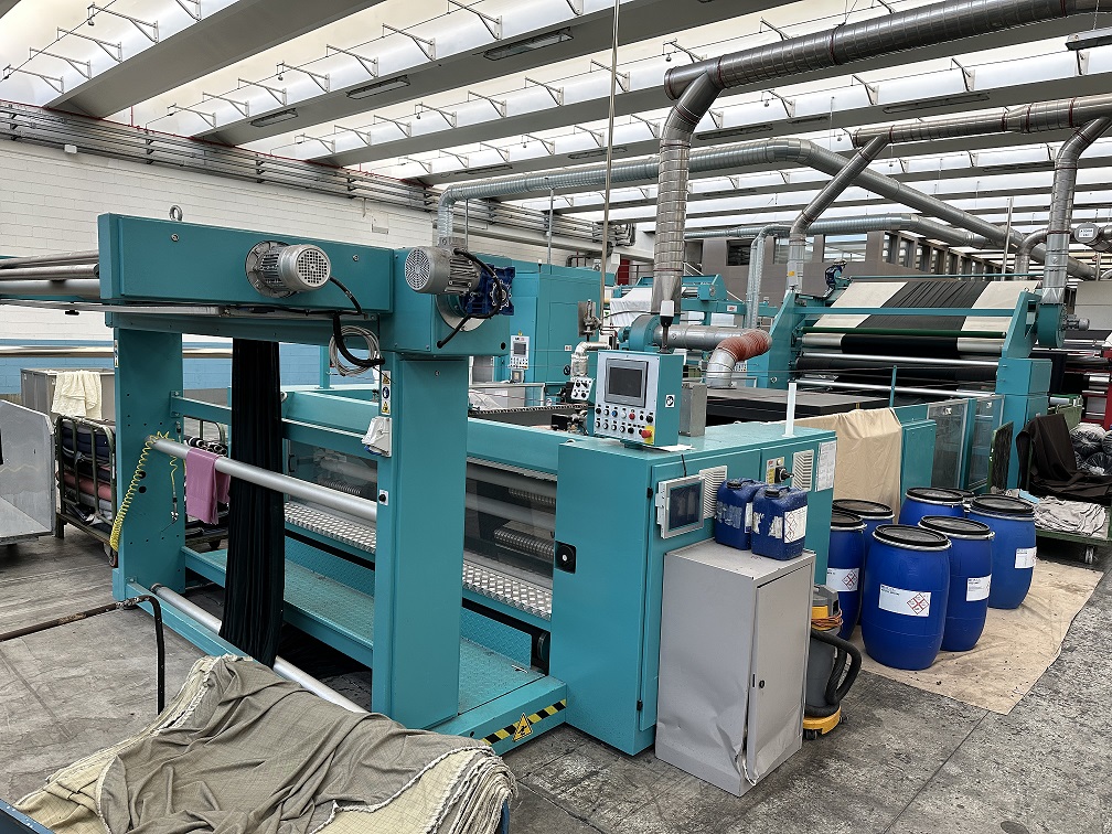 1 LAFER Expander Stenter mod.AZL yoc 2017, table width 2400 mm., w.width 2200 mm