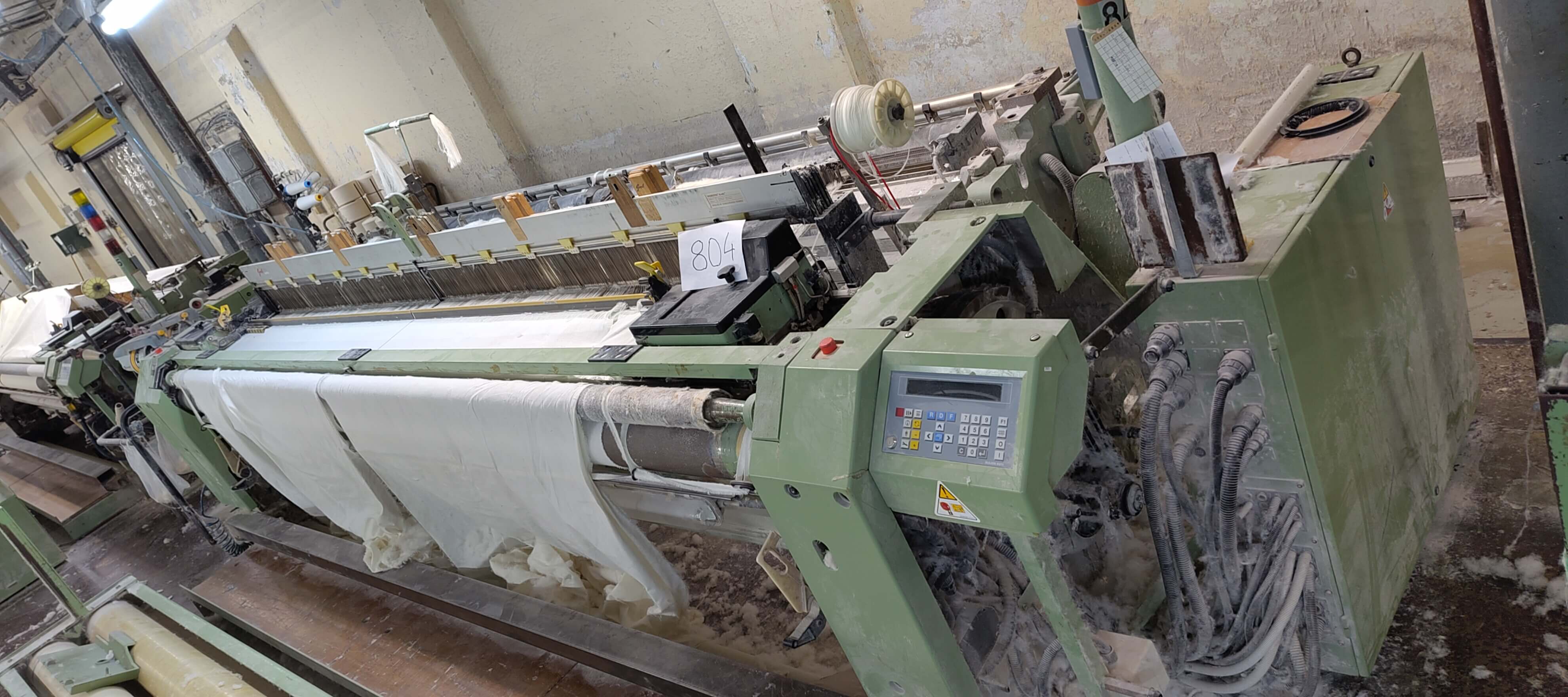 04 sets SULZER PROJECTILE LOOMS, P7200 – 153“ 