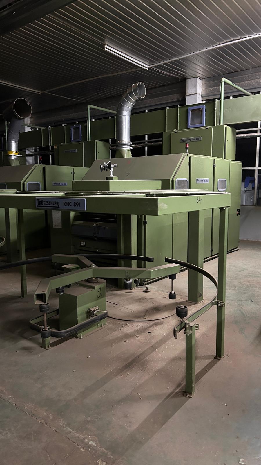 TRUTZSCHLER DK803 CARDING MACHINE