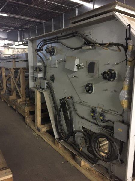 7 AUTOMATIC FIBER CAKE PRESSING LINES FOR FIBER DYEING & BLEACH PROCESSING MANUFACTURED 2012 (NEW NEVER USED)