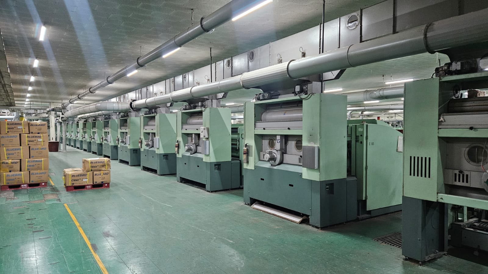 Complete 40800 spindle Cotton Spinning Plant