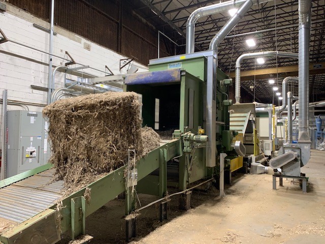 Laroche Recycling Line from 2014 / HEMP DECORTICATION / RECYCLING LINE available for sale 