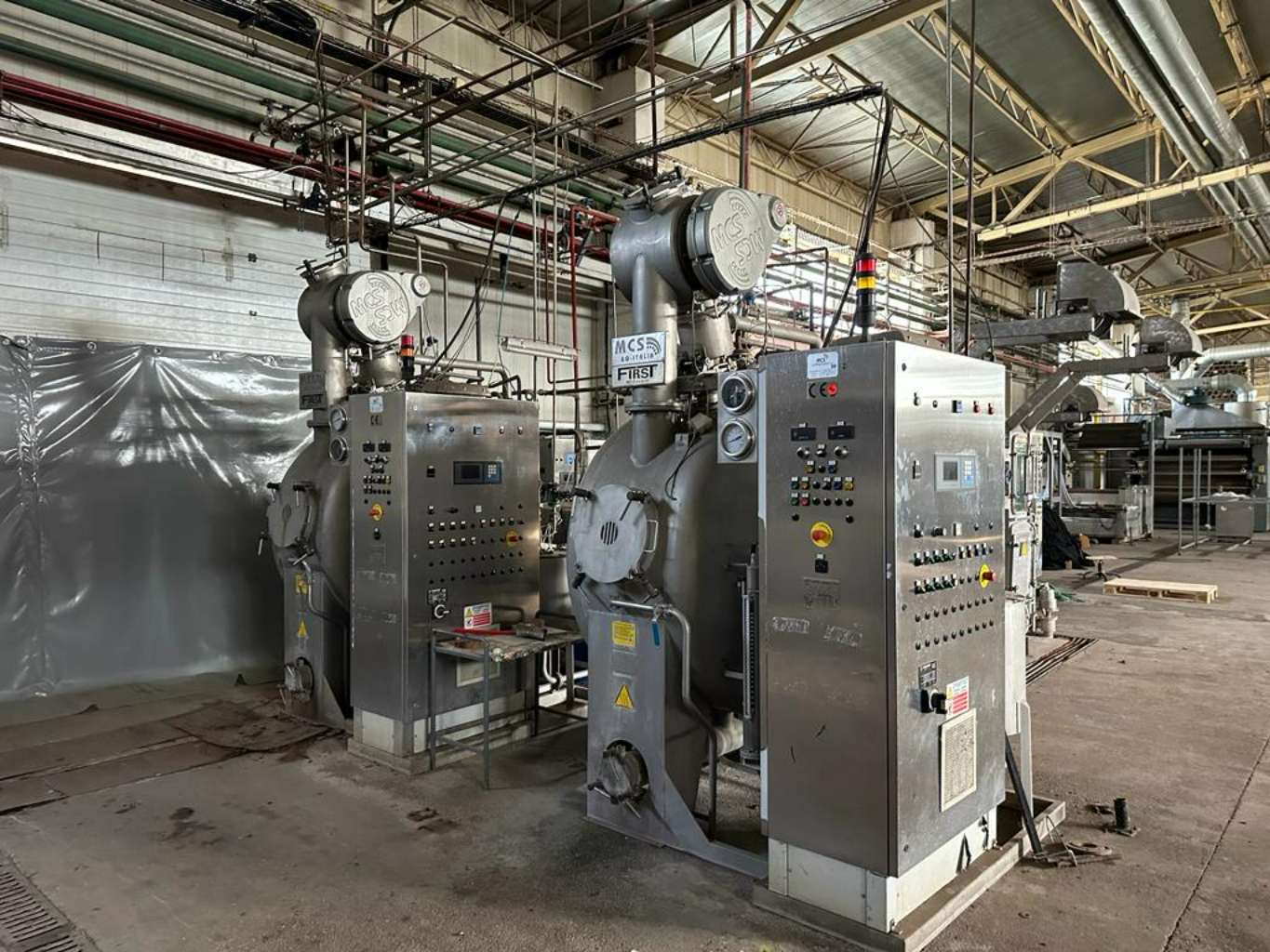 MCS JET DYEING HT Year 2007 Capacity 50 kg # of Ropes 1
