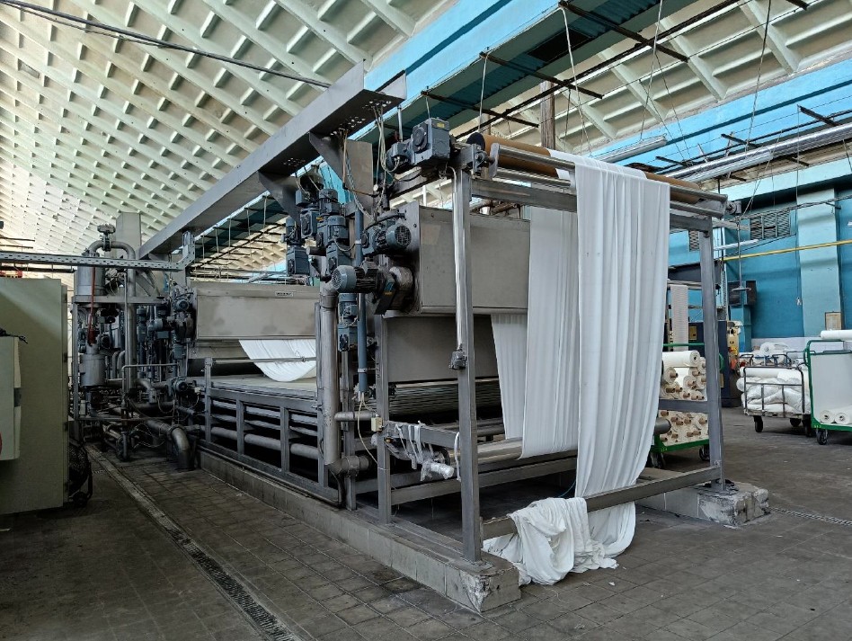 ERBATECH SCOUT open width washing machine, yoc. 2004