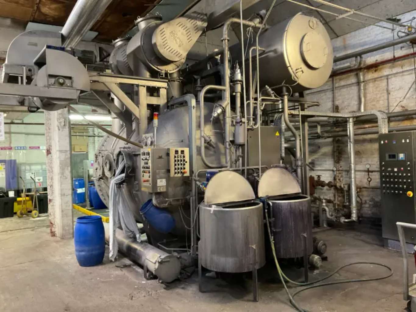 MCS JET DYEING HT Year 2006 Capacity 400 kg # of Ropes 2