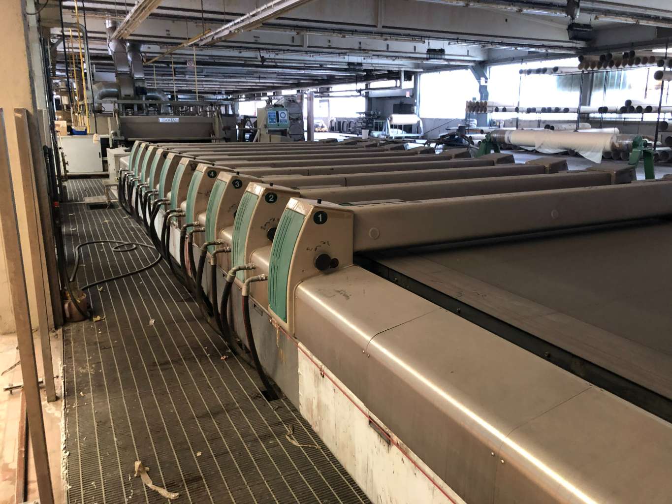 REGGIANI ROTARY PRINTING Year 2000 Belt Width 2200 mm Number of Colors 10