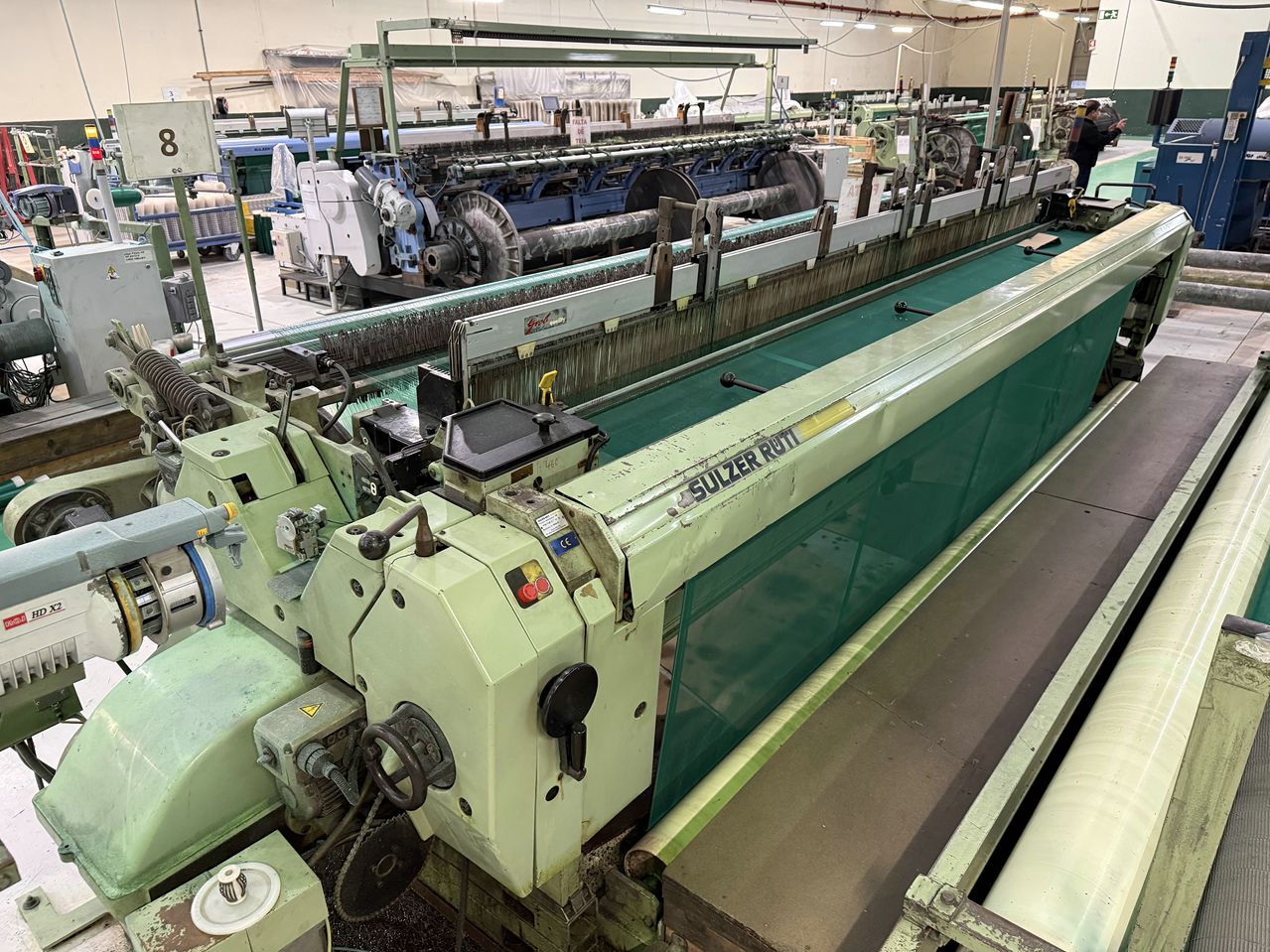 3 Pcs Sulzer projectile loom, type P7100 P 460 N1 EP D2