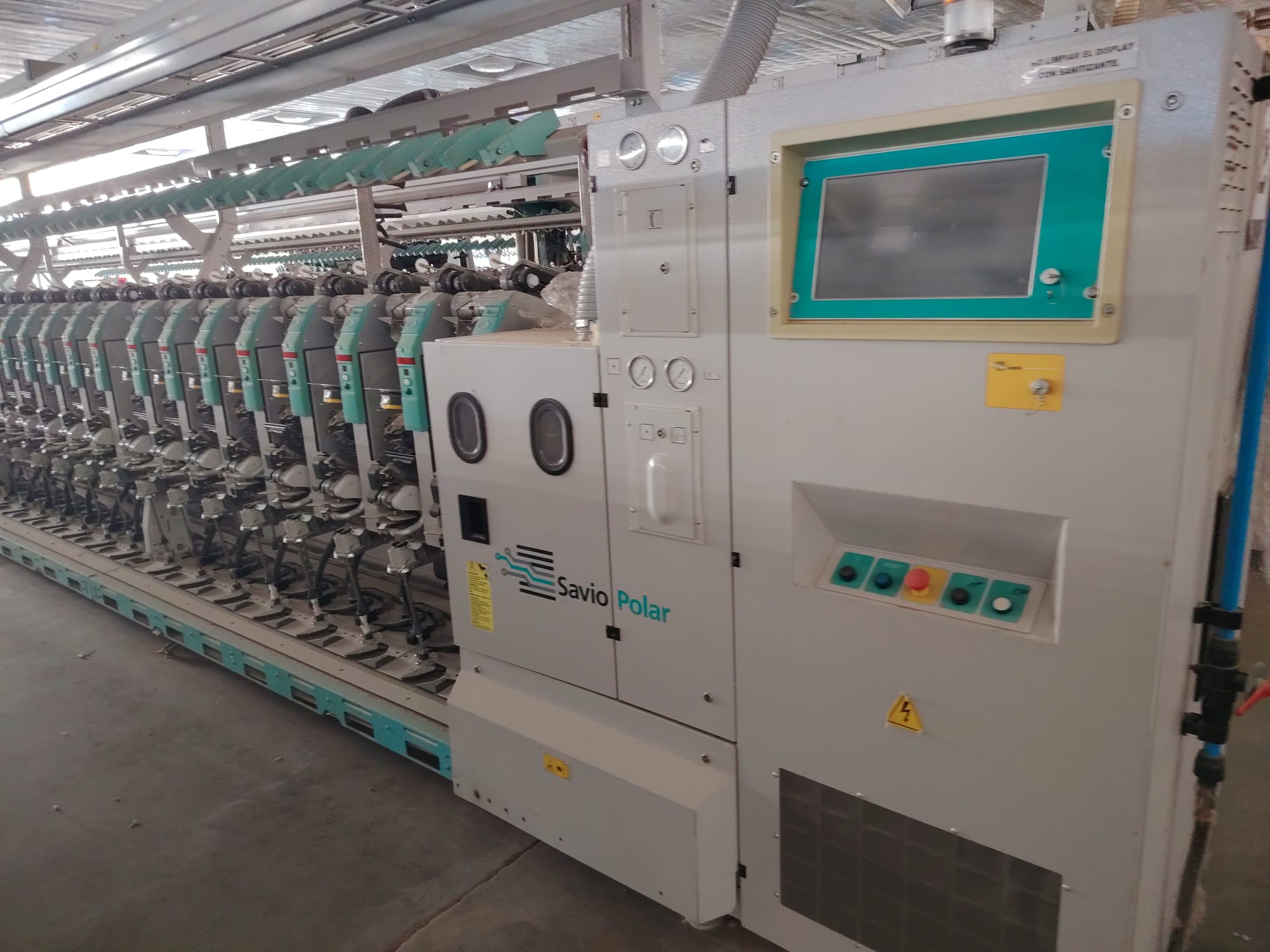 Cotton Ring Spinning Plant 10,080 spinning spindles