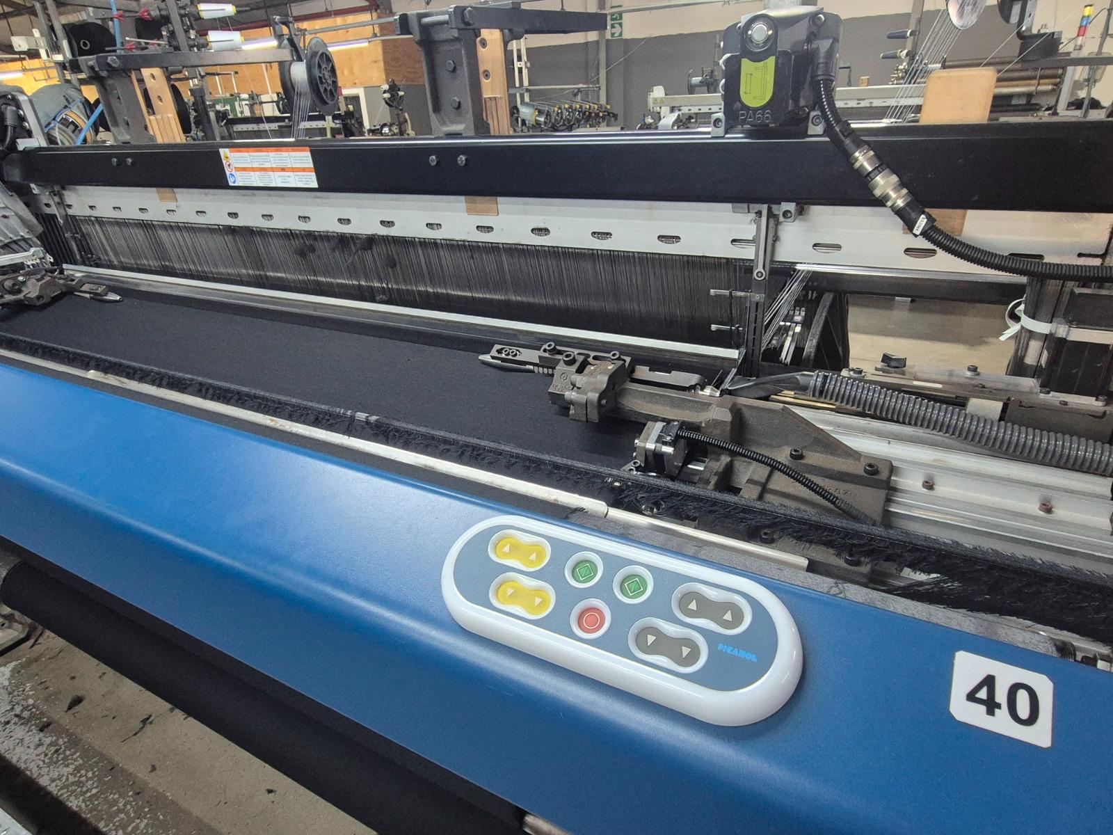 8 Picanol rapier weaving machines, type OptiMax-i Connec 220 cm