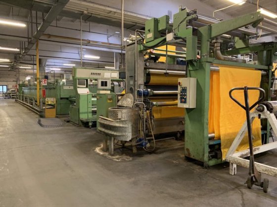 Stenter Babcock 6 chambers ww 2000 mm
