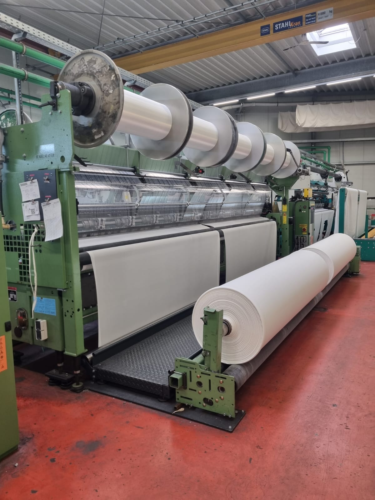 Karl Mayer Warp Knitting - Raschel Machines