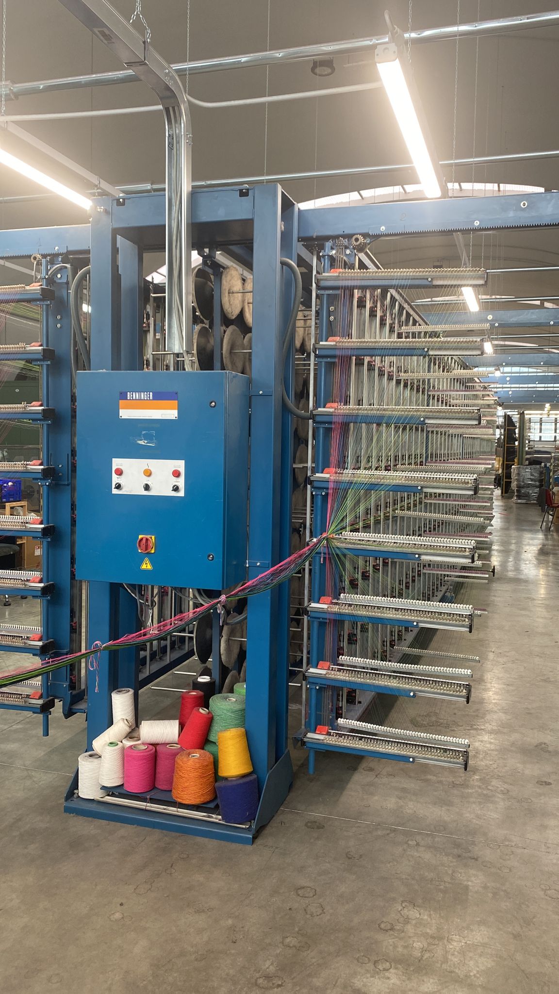 1 BENNINGER Sect. Warper mod.ERGOTRONIC yoc 1995