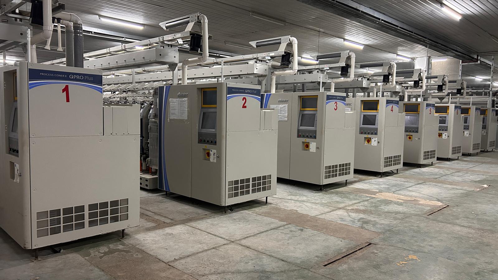 Saurer and Murata Qpro Machines for sale