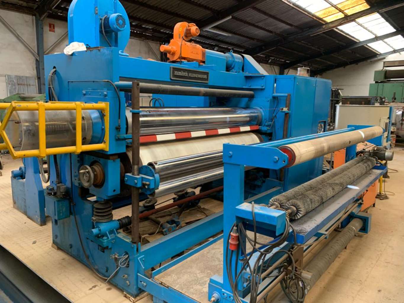 RAMISCH KLEINEWEFE CALENDER WOVEN Year 1987 Roller Width 2200 mm